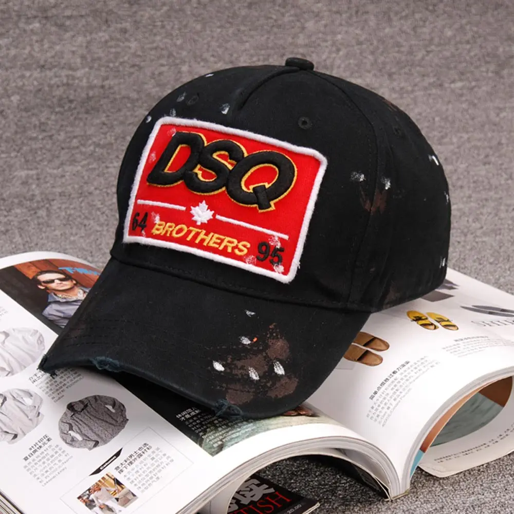 DSQICOND Snapback бейсболка для женщин и мужчин значок хлопчатобумажные вышитые буквы Dat головные уборы Bone Gorros Casquette Hombre для мужчин и женщин