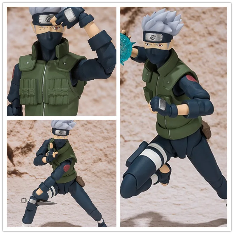 Anime SHF Figuarts Naruto Shippuden Hatake Kakashi PVC Action Figure