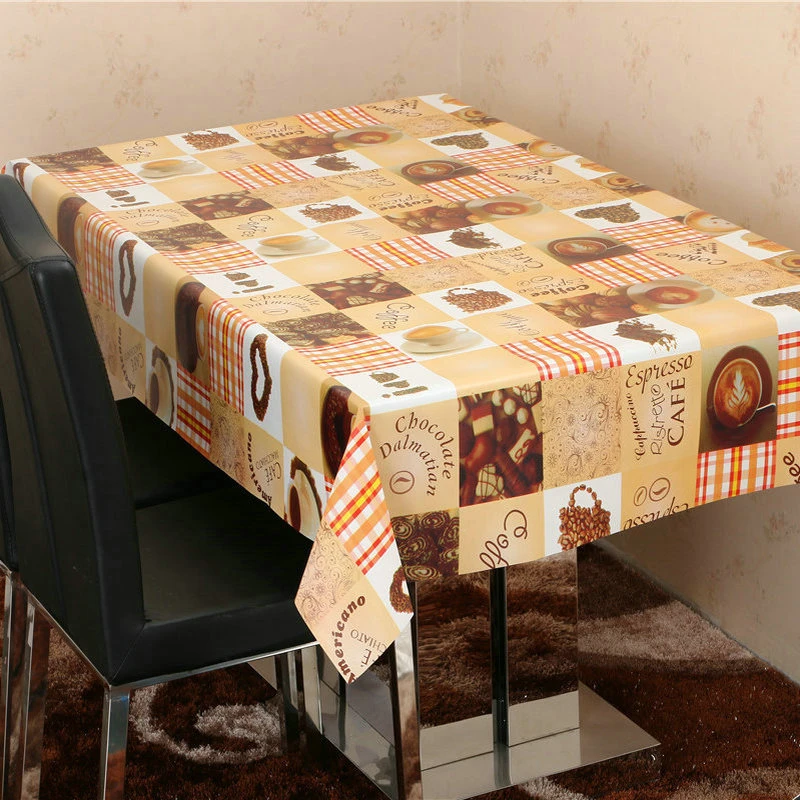 20 Types Tablecloth PVC Pastoral Plastic Table Cloth Rectangular Waterproof Oilproof Fabric Tea Table Cabinet Decor For Kitchen