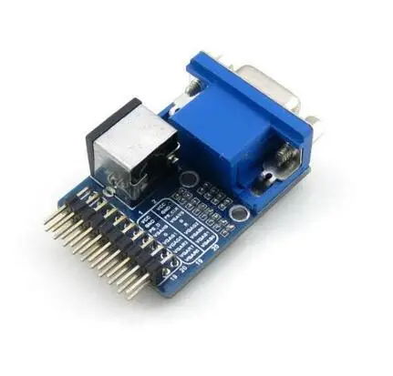 

VGA PS2 Board Accessory Test Module with VGA + PS2 + Control Connector Interfaces for Testing VGA PS2 Interface