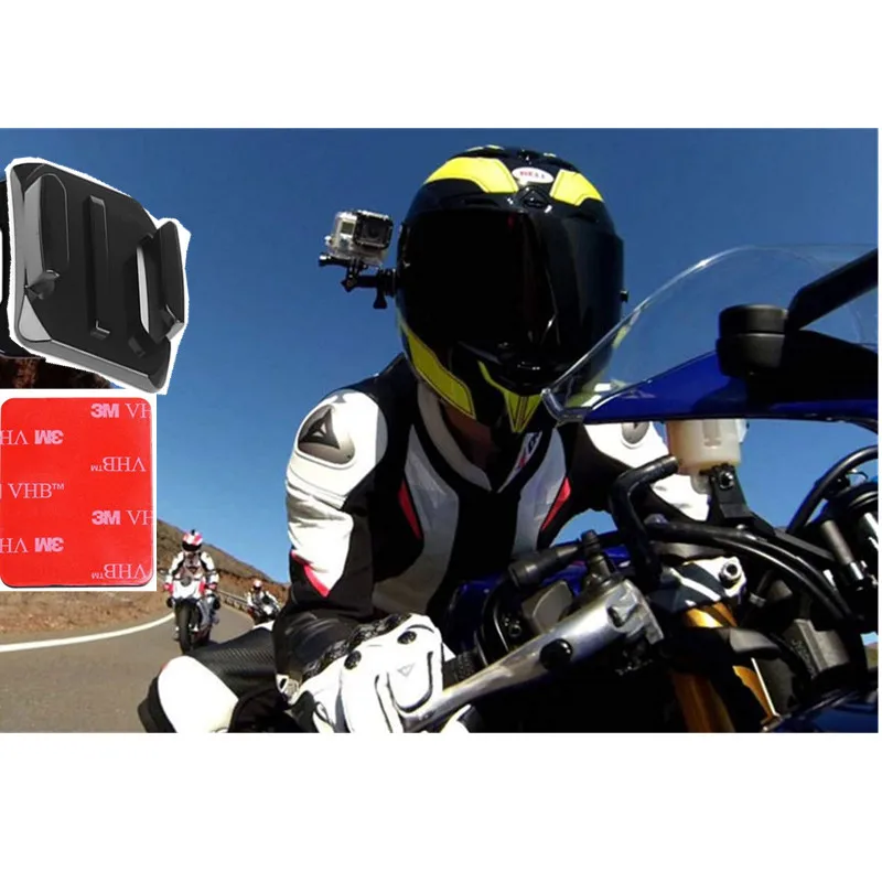 Набор Плоских изогнутых наклеек Anordsem 3M на клейкой основе для экшн Камеры Gopro Hero 7 6