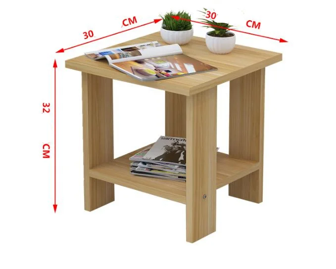 Маленький журнальный столик, простой современный мини-размер, для квартиры, гостиной, дивана, угловой стол, прикроватная тумбочка для спальни