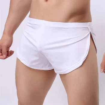 

Boxer Shorts Men Underwear Male Ice Silk Slip Sexy Underpants Loose U Convex Pouch Bulge Men's Panties Low Waist Boxershorts