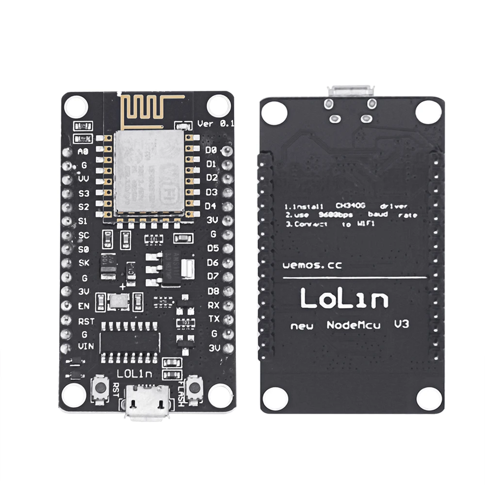 Беспроводной модуль CH340 CH340G NodeMcu V3 Lua WiFi Интернет вещей макетная плата на основе ESP8266