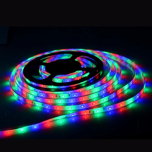 RGB Светодиодная лента LED TV 12V 5M 3014 водонепроницаемый smd неоновый свет Диодная лампа