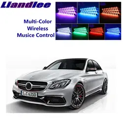 Liandlee подкладке underdash ног сиденье акцент ритм музыки окружающий свет для Mercedes Benz C MB W202 W203 W204 W205 автомобиля