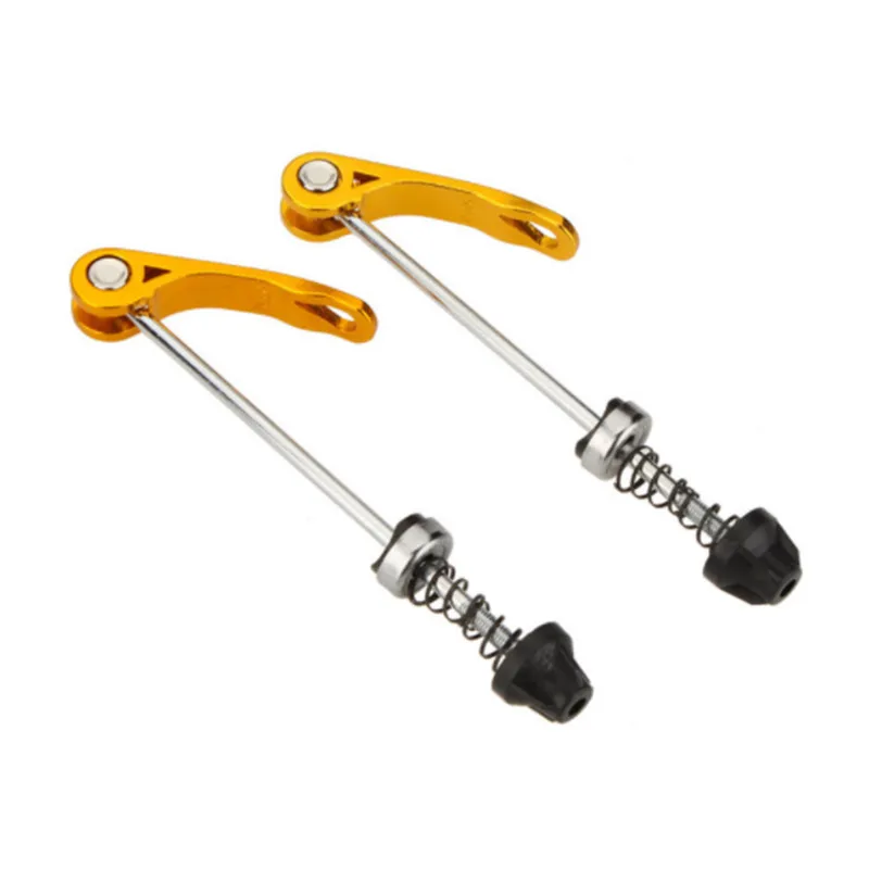 Bicycle Quick Release Front Rear Cycling Wheel Hub Skewers Set Mountain Bike Hub Quick Release Bike Parts 5 Colors
