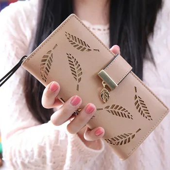 

THINKTHENDO 2017 Women Bifold Wallet Leather Clutch Card Holder Purse Lady Long Handbag