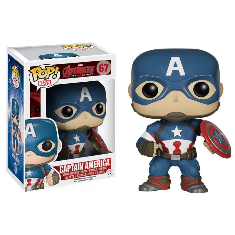 FUNKO POP Marvel Мстители: эндшпиль танос Тор Человек-паук Халк Стэн ли Железный ПВХ фигурка игрушки для детей Рождественский подарок - Цвет: Фиолетовый