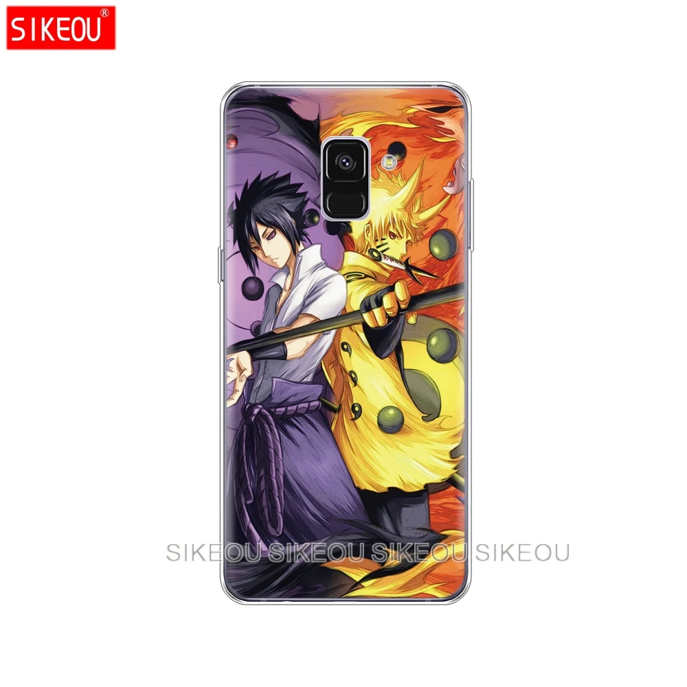 Силиконовый чехол для телефона Samsung Galaxy A6 A8 2018 A3 A310 A5 A510 A7 2016 2017 Naruto Sabaku Gambar Mata
