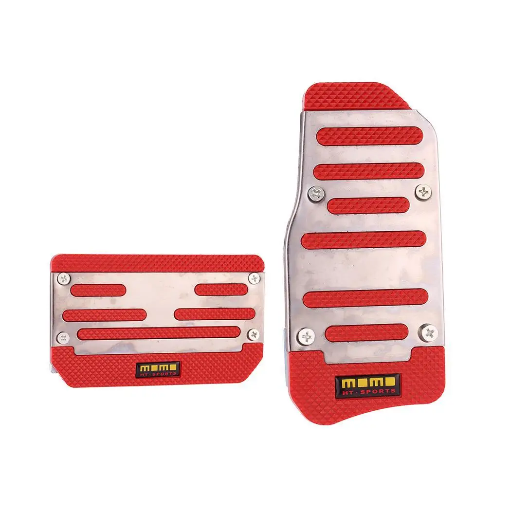 

Creative Automatic Car Non-slip Pedal Brake 224g Clutch Accelerator Black, Red, Blue Foot Treadle