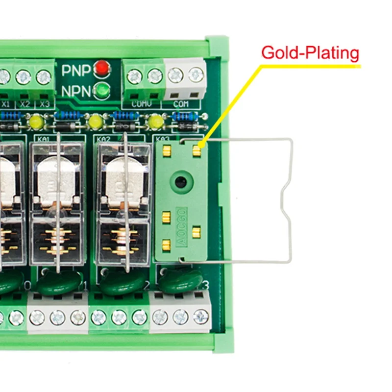 4 канала 1 SPDT DIN рейка крепление OMRON G2R 5VDC Интерфейс триггерный релейный модуль