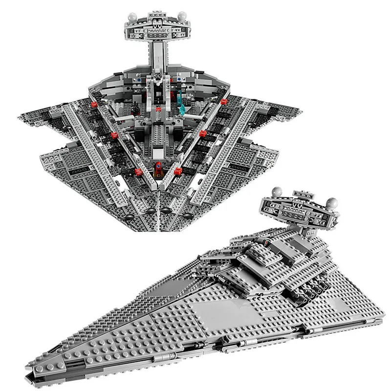 

Star 3250Pcs Wars Emperor fighters Imperial Star Destroyer Building Kit Blocks Bricks Compatible With Legoings