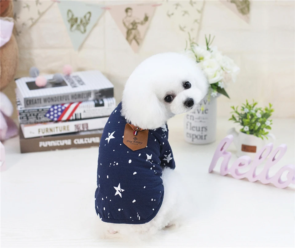 Cotton T-Shirt Clothing for Dogs Summer Spring Dog Clothes Pets Chihuahua (7)