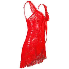 S, m, l, 4XL, 5XL, 6XL размера плюс, женское нижнее белье с вышивкой, черное, красное, из кусков, эротическое нижнее белье, сексуальное женское белье, пеньюары, Прозрачное платье