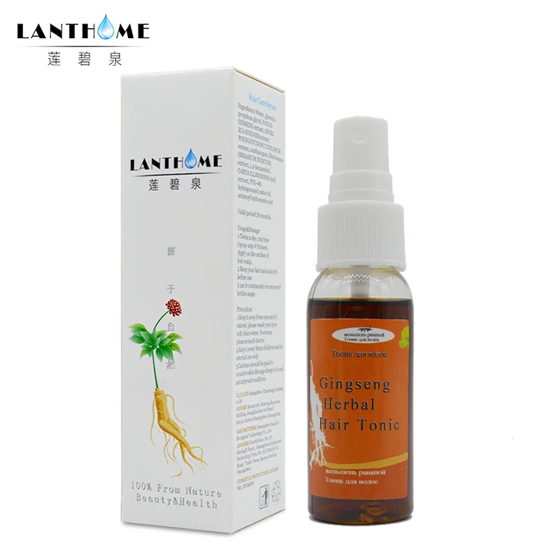 Lanthome 2018 Fast Hair Regrowth Spray Anti Hair Loss Treatment Essential Oil Hair Growth Liquid Spray Treatment Hair Fiber
