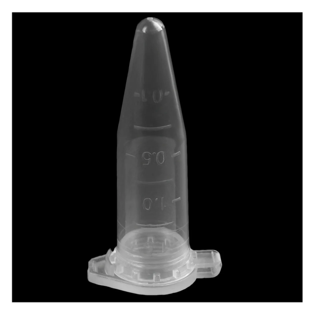 500 шт лабораторная прозрачная белая печатная пластиковая центрифужная трубка 1.5ml-SCL