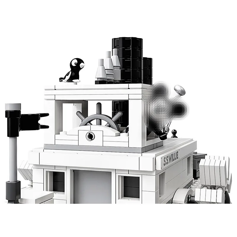 2019 Новый Steamboat Willie MOC 21317 строительные блоки игрушки для детей подарки дети