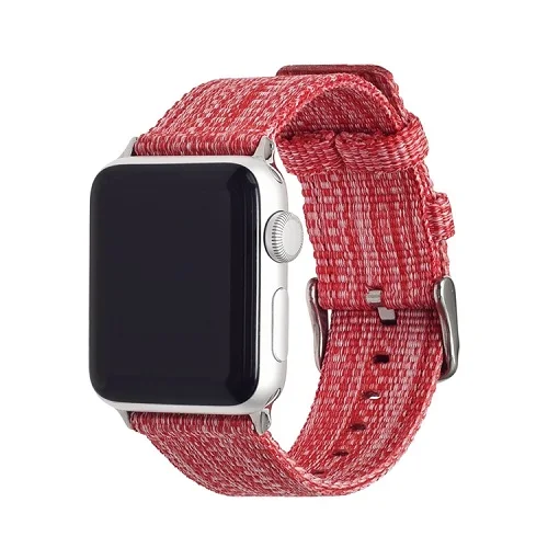 Спортивная петля ремешок для apple watch band 42 мм 38 мм apple watch 4 3 band iwatch band 44 мм 40 мм correa pulseira 42 44 нейлон холст wa - Цвет: 6