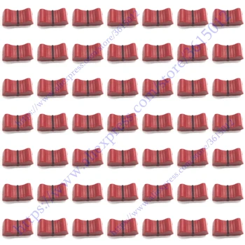 

50pcs/lot replace Mixer fader Knobs red color FOR ALLEN & HEATH XONE 1D 2D 3D 4D 32 62 464 S2 Slider Fader knob