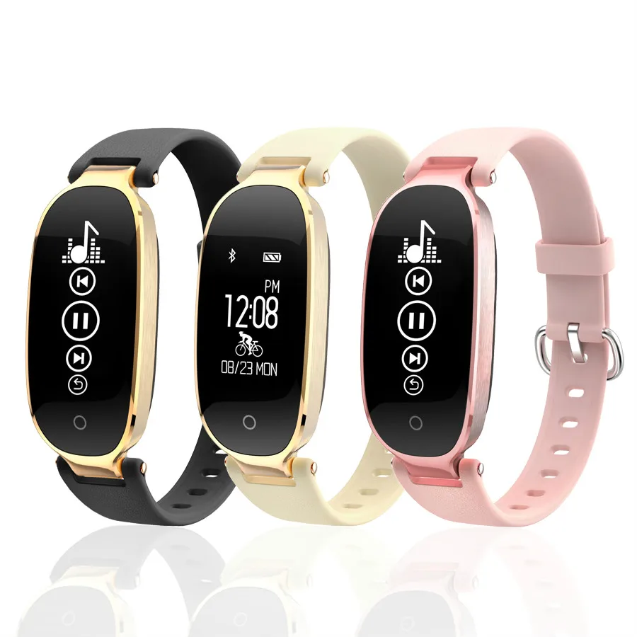 

Fashion S3 Smart Watch For Android IOS Phone Heart Rate Monitor Fitness Tracker Bluetooth 4.0 Women Smartwatch Relogio