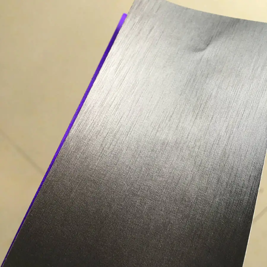 matte chrome brushed steel vinyl car wrapping film hexis 3M VIVID (18)