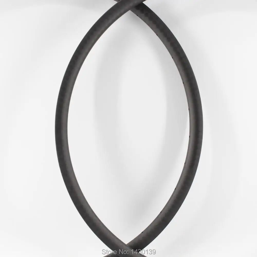 Perfect 2Pcs New 27.5" inch clincher rim Mountain bike 3K UD 12K full carbon fibre bicycle wheels rims MTB 27.5er 30mm width Free ship 7