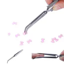 1 шт. жемчуг для ногтей наклейки со стразами из нержавеющей стали для украшения зажимной пинцет Инструмент se25