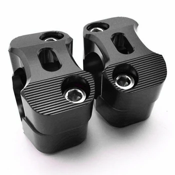 

ATVs Handle Bar Risers CNC Aluminium Alloy Gaskets Black 22/28mm Motorcycle