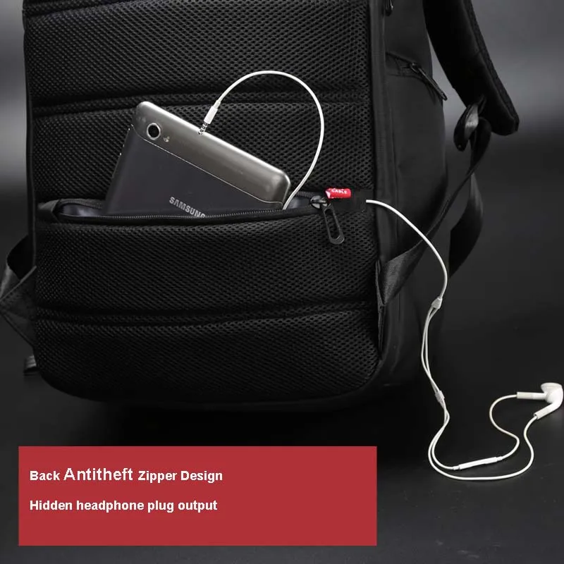 Kingsons USB Charge Business Fashion Waterproof 13/15/17 Notebook Computer Backpack for Men Women Laptop Bag 13.3/15.6/17.3 inch Kingsons USB Charge Business Fashion Waterproof 13/15/17 Notebook Computer Backpack for Men Women Laptop Bag 13.3/15.6/17.3 inch