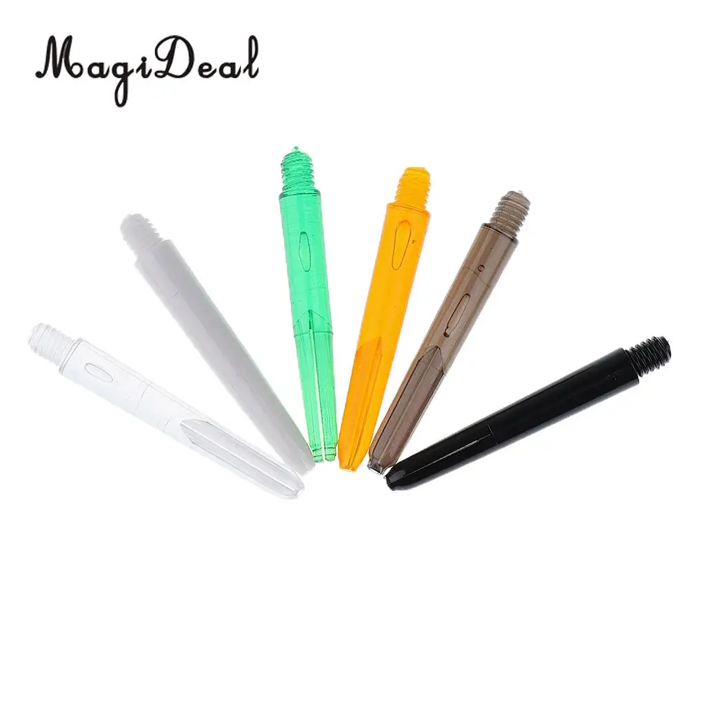Indoor Game Pack of 30 Pcs 35mm 2BA Thread Plastic Nylon Soft Tip Darts Stems / Shafts Darts Replacement