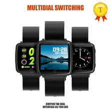 Новое поступление цветной экран умный Браслет пульсометр браслет шагомер 1,3 дюймов фитнес-трекер Bluetooth 4,0 спортивный умный Браслет