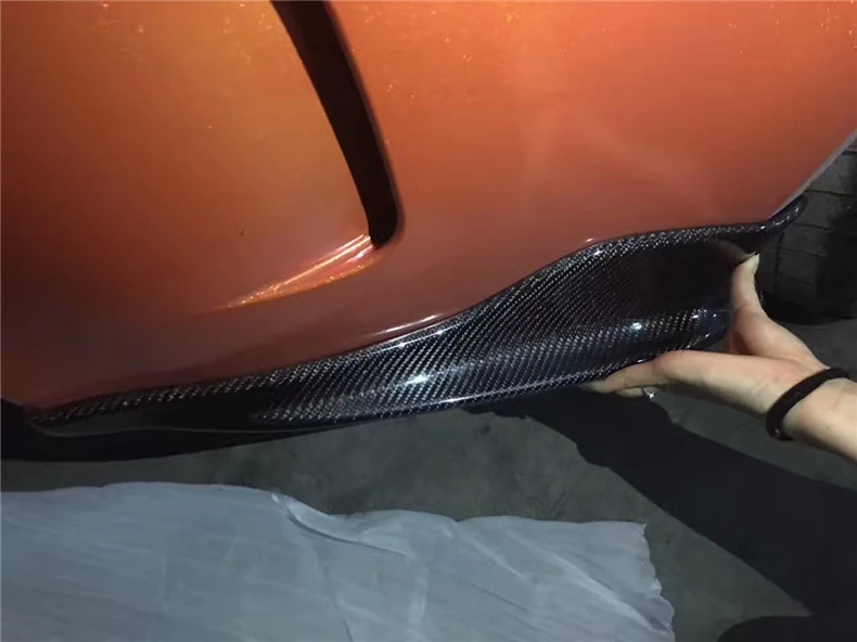 

For BMW E82 1M Coupe 2008.09.10.11.12.13.2014.2015.2016.2017 Carbon Fiber Rear Lip Spoiler Car Bumper Diffuser Auto Accessories
