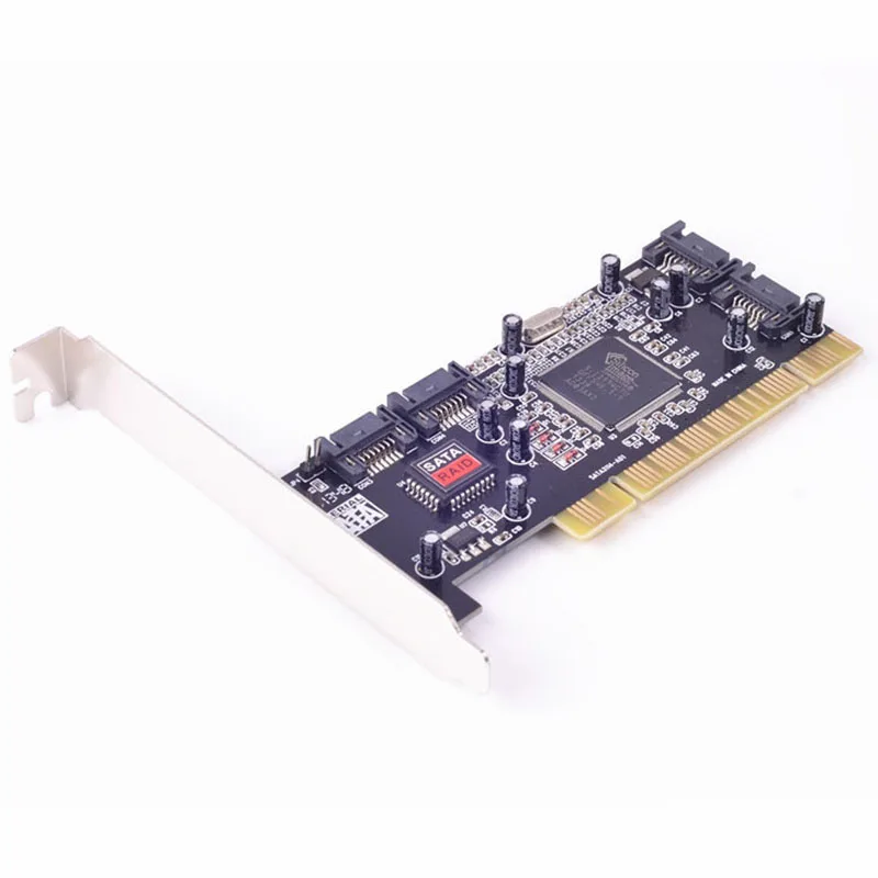 Aliexpress.com : Buy PCI to 4 Ports SATA CONTROLLER RAID CARD 4 SATA ...