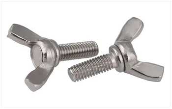 

DIN316 304 stainless steel Butterfly screw butterfly bolt M3 M4 M5 M6 M8 M10 screws Claw hand screw butterfly-shaped bolt