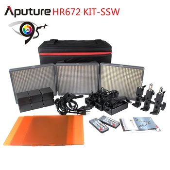 

Aputure LED Photography Light Video Camera Light Set Lighting Kit 3 LED Video Light Set Photography Softbox Camera