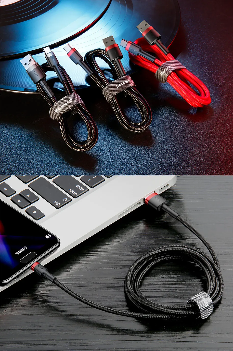 Кабель usb type c для быстрой зарядки samsung s8 s9 huawei P20 oneplus 6 xiaomi mi 9 mi x 2usb c cable 3A быстрое зарядное устройство 50 см 1 м 2 м 3 м