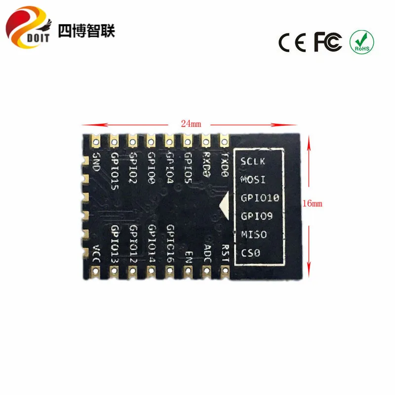 2015 новая версия 1 шт ESP 12F (ESP 12N обновления) ESP8266 удаленный последовательный порт WIFI