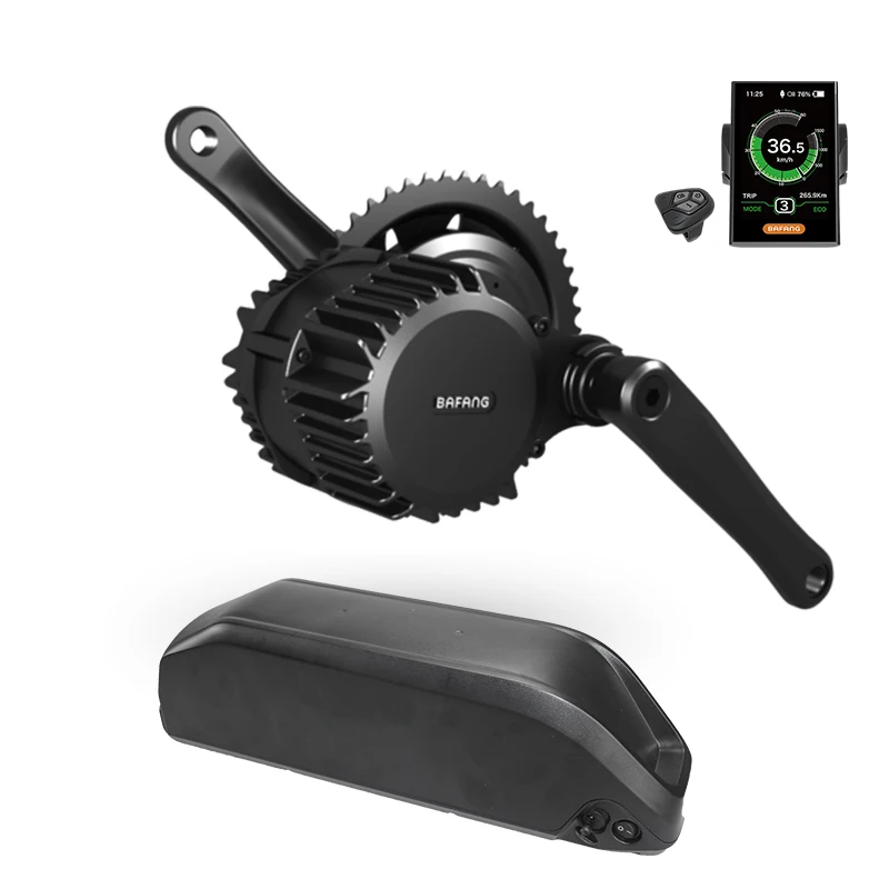 Bafang BBSHD комплект электродвигателя для электровелосипеда с литиевой батареей 48V/52V