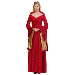 Irek новый костюм для вечеринки на Хэллоуин фильм женщины Ренессанс аристократическая королева принцесса косплей костюм платье