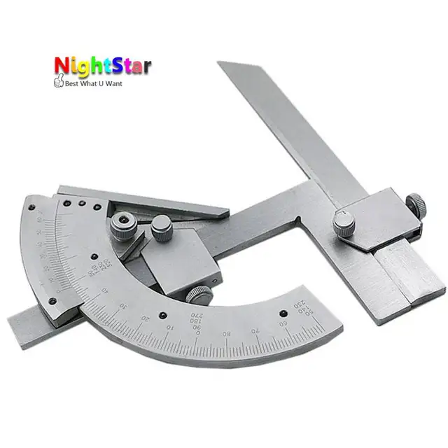 Universal Bevel Protractor 0 320 degree Precision Angle Measuring