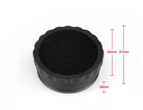 

Free Shipping 1X38 Kill flash metal mesh sight scope protector red dot sights cover Black