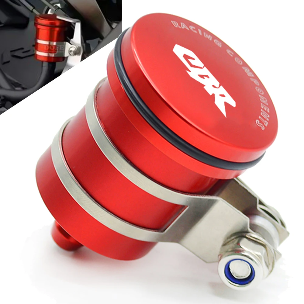 

Motorcycle Rear Brake Fluid Reservoir Clutch Tank Oil Cup For Honda CBR 600 F2 F3 F4 CB599 CBR600RR CBR1000RR CBR250RR CBR1100XX