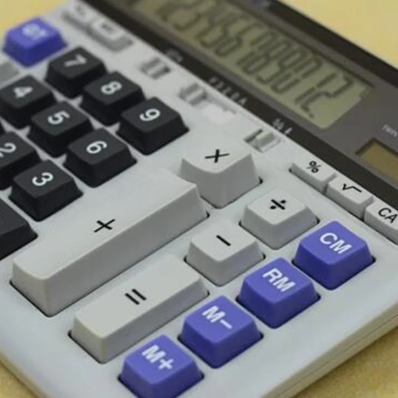 2018 كبير شاشة عرض 12 أرقام مكتب الأعمال آلة حاسبة إلكترونية الشمسية المزدوجة الطاقة Calculadora المالية البنك حاسبة 2018 كبير شاشة عرض 12 أرقام مكتب الأعمال آلة حاسبة إلكترونية الشمسية المزدوجة الطاقة Calculadora المالية البنك حاسبة
