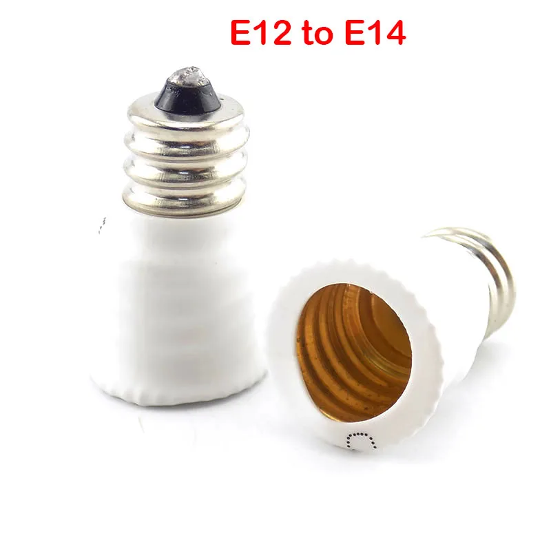 Henanxi Fireproof Material E27 to E14 Lamp Holder Converter Durable Home Socket Conversion Portable Light Bulb Base Henanxi Fireproof Material E27 to E14 Lamp Holder Converter Durable Home Socket Conversion Portable Light Bulb Base