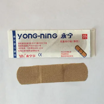 

2019 100pcs/Pack Woundplast Band Aid Sterile Haemostasis Adhesive Bandage Stickers First Aid Kit Promotion Price