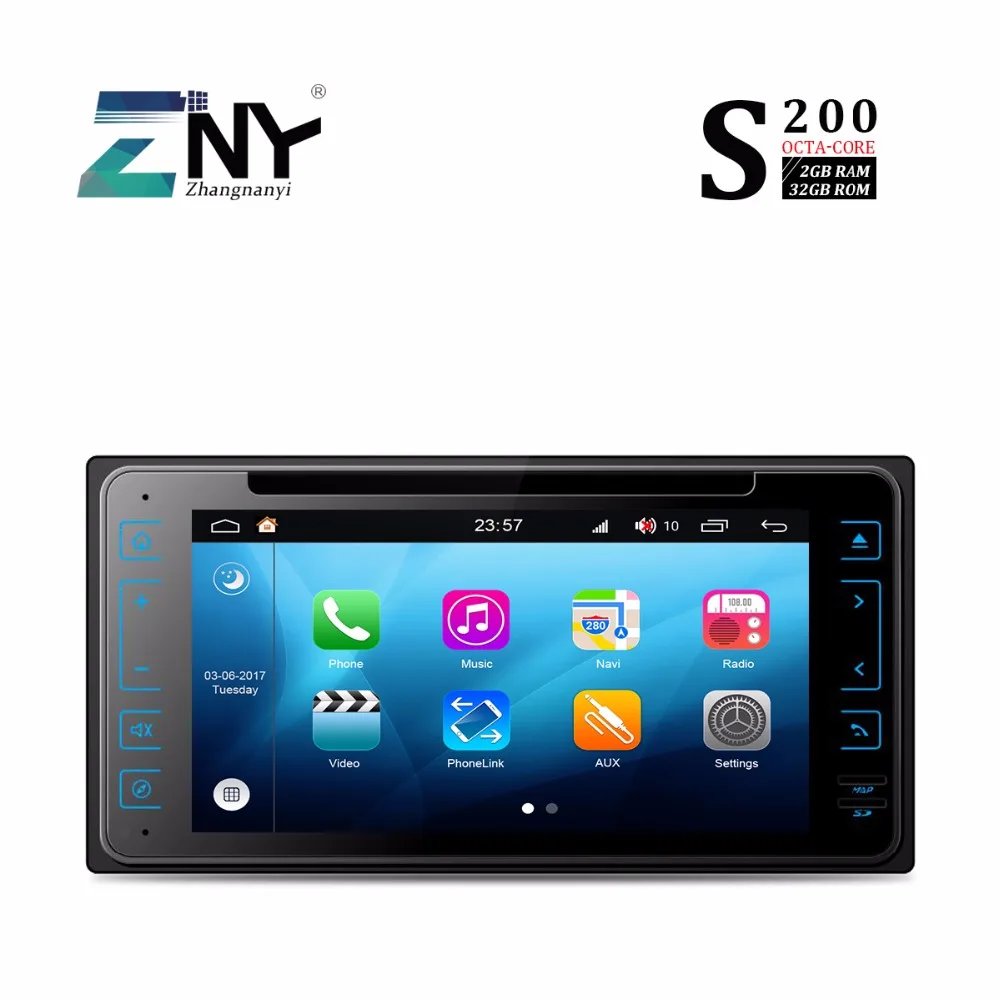 

Android 8.0 Universal Auto Radio For Toyota Series Car Stereo Bluetooth RDS FM Audio Video GPS Navigation Headunit Carplay