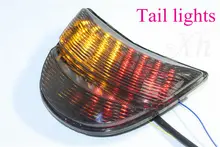 motorcycle parts Smoke LED Tail Light for 2002-2003 CBR 954 CBR900RR Fireblade CBR954RR
