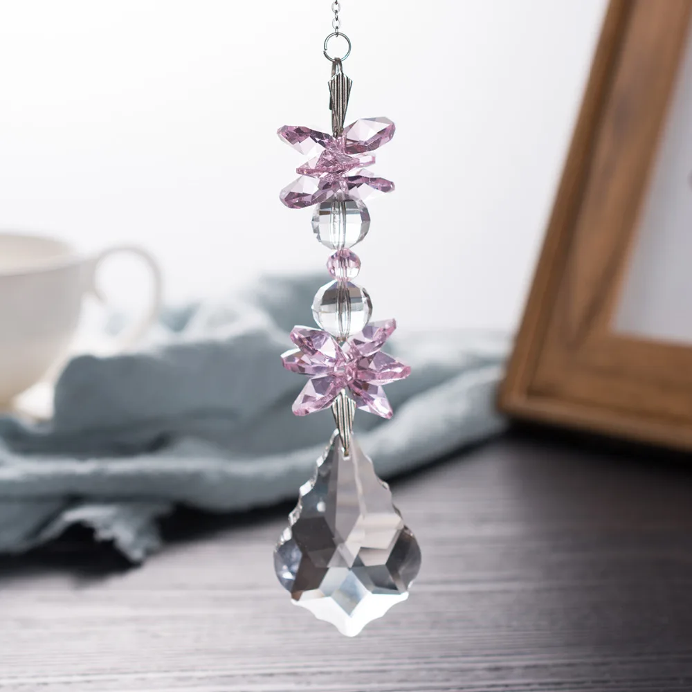 6 стиль Хрустальный шар Suncatcher фэн шуй призмы подвеска Маятник подвесная на окно Декор Гостиная украшения Аксессуары
