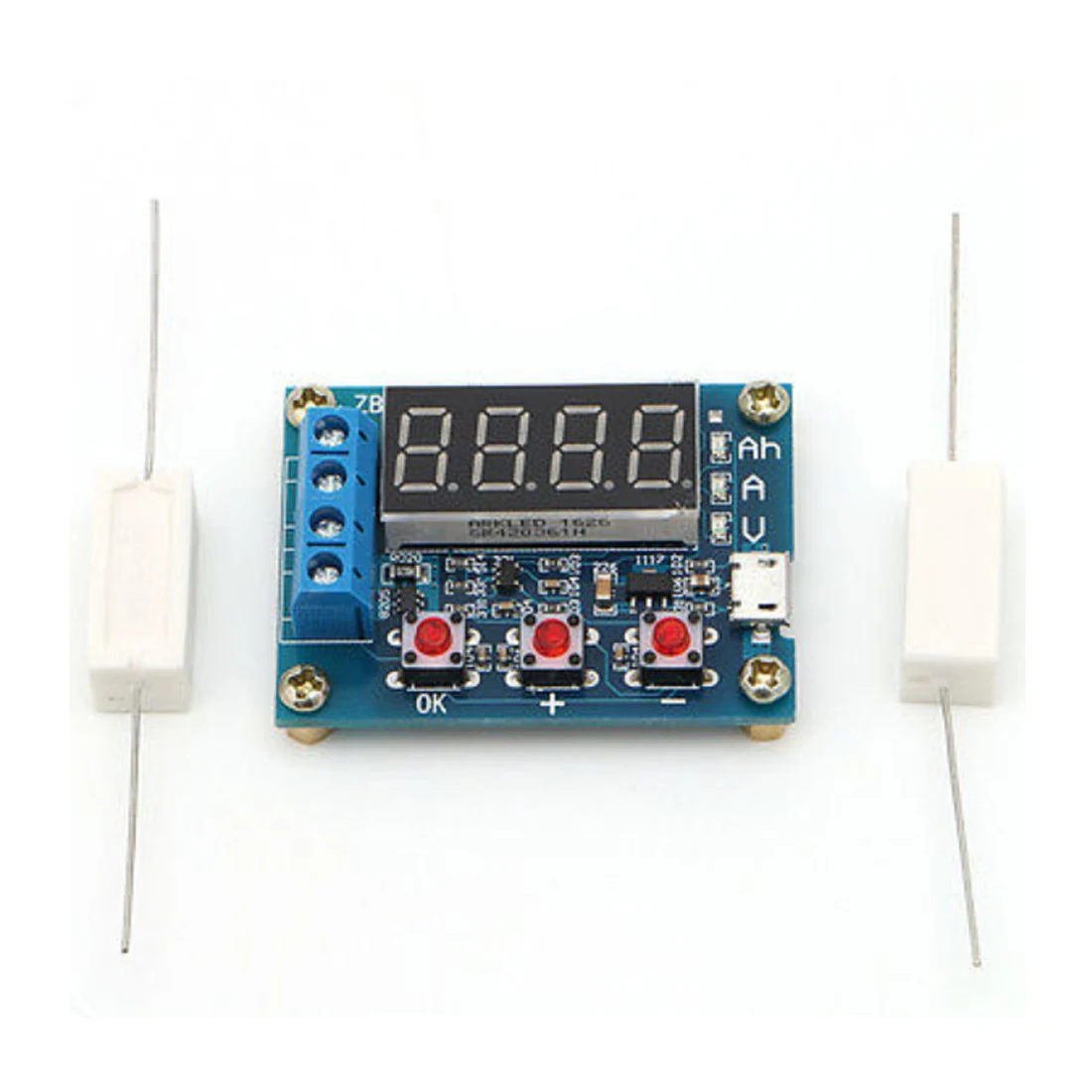 

New 1.2v 12v 18650 Li-ion Lithium Battery Capacity Tester + Resistance Lead-acid Battery Capacity Meter Discharge Tester
